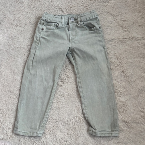 Zara Other - Zara Kids' Olive Green Denim